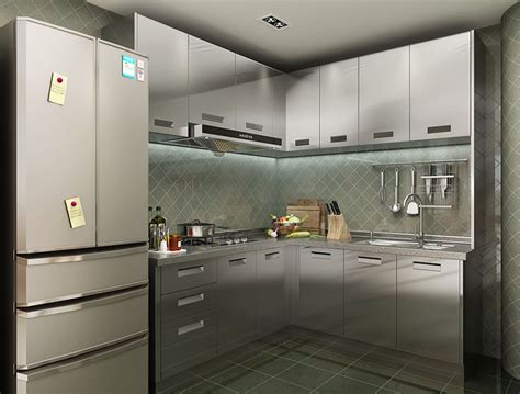 low moq high-quality stainless steel cabinet factory|stainless steel kitchen cabinets.